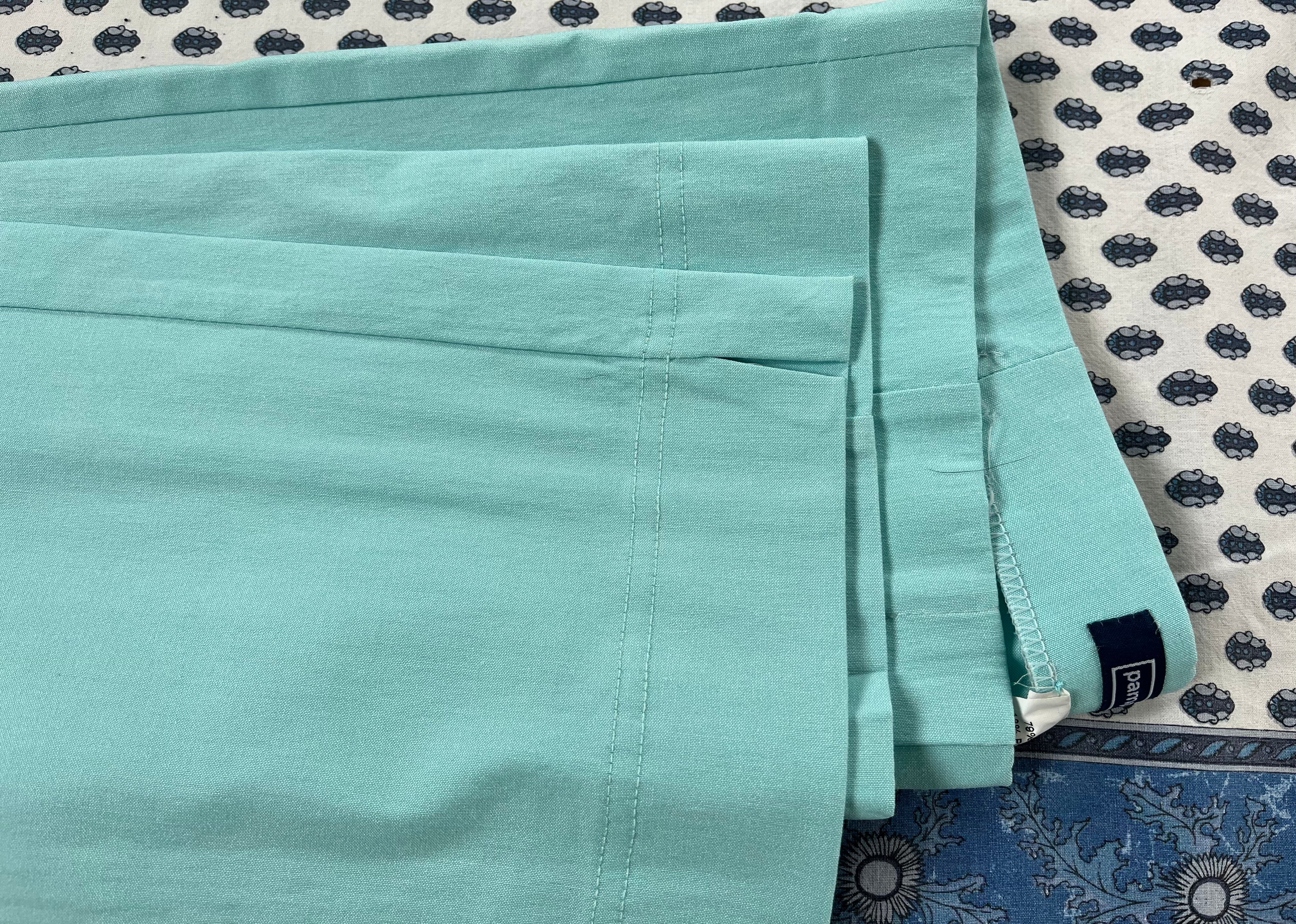 Ladies Deck Trousers - Turquoise