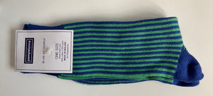 Men's Cotton Socks - Vertical Stripe