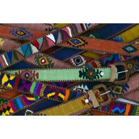 Guatemalan Polo Belt - Multicolores